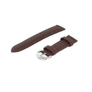 Ingersoll Ersatzband für Uhren Leder / Textilband braun Dornschieße 22 mm