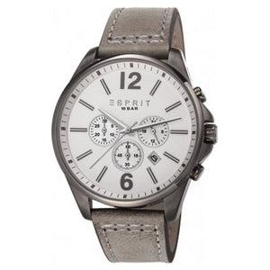 Esprit Herren Uhr Armbanduhr Tallac Leder Chrono ES106921004