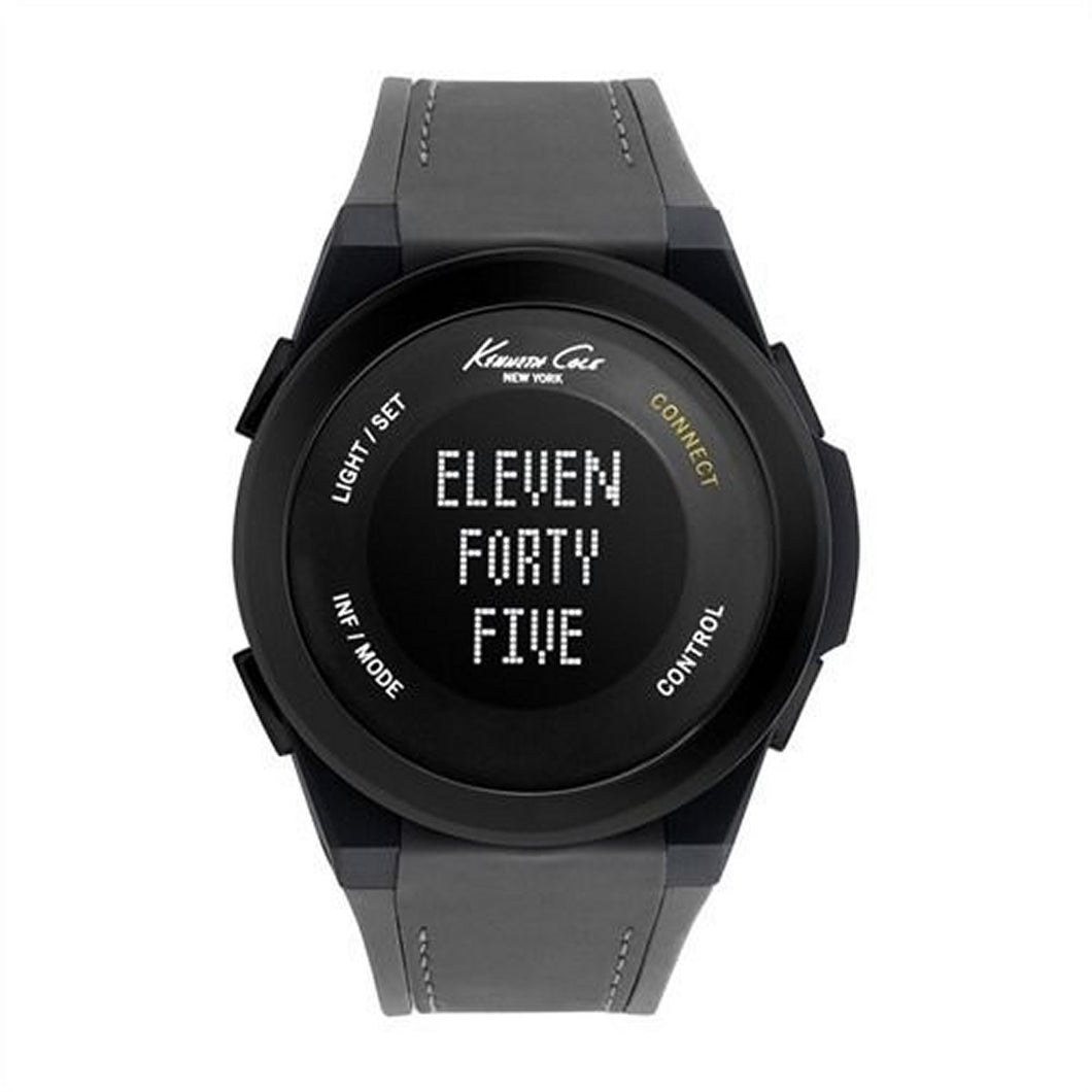 Kenneth Cole New York Unisex-Armbanduhr Smartwatch Silikon 10022806