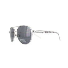 Laden Sie das Bild in den Galerie-Viewer, Guess Sonnenbrille GU0122T-SI-51 SILVER WHITE