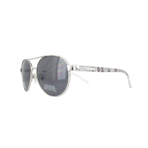 Guess Sonnenbrille GU0122T-SI-51 SILVER WHITE