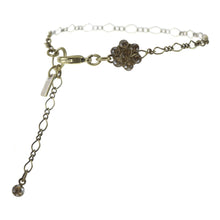 Laden Sie das Bild in den Galerie-Viewer, Konplott Armband Armkette 70`s Circles beige crystal golden shadow
