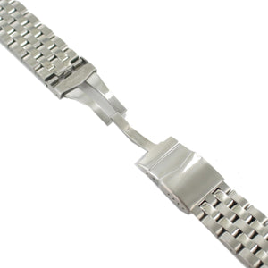Ingersoll Ersatzband für Uhren Edelstahl Faltschl. Silber IN6100 24mm