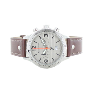 Aristo Herren Messerschmitt Uhr Chrono Fliegeruhr M-20-2 / BFW-M20 Leder