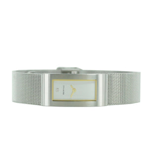 Bering Damen Uhr Armbanduhr Slim Classic - 10817-004 Meshband