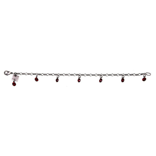 Konplott Armband Armkette Tutui Collection rot siam silber