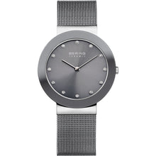 Laden Sie das Bild in den Galerie-Viewer, Bering Damen Uhr Armbanduhr Slim Ceramic - 11435-389 Meshband