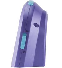 Laden Sie das Bild in den Galerie-Viewer, ATRIUM Wecker Analog Quarz lila A921-8 ohne Ticken mit Licht und Snooze