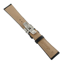 Laden Sie das Bild in den Galerie-Viewer, Ingersoll Ersatzband für Uhren Leder schwarz Kroko Faltschl. 25 mm