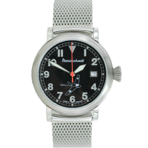 Aristo Herren Messerschmitt Uhr Fliegeruhr ME163-SCM Milanaise