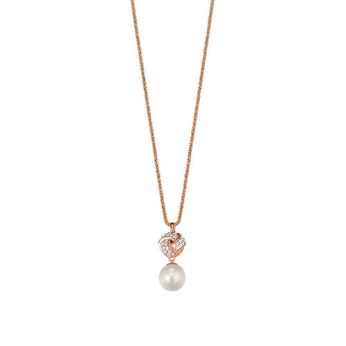 Esprit Collection Damen Kette Collier Silber Rosé Pelia ELNL92745B420-g