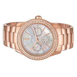 Esprit Damen Uhr Armbanduhr Peony Edelstahl Rosé ES103822014-1