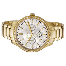 Laden Sie das Bild in den Galerie-Viewer, Esprit Damen Uhr Armbanduhr Alice Edelstahl gold ES107132006-1