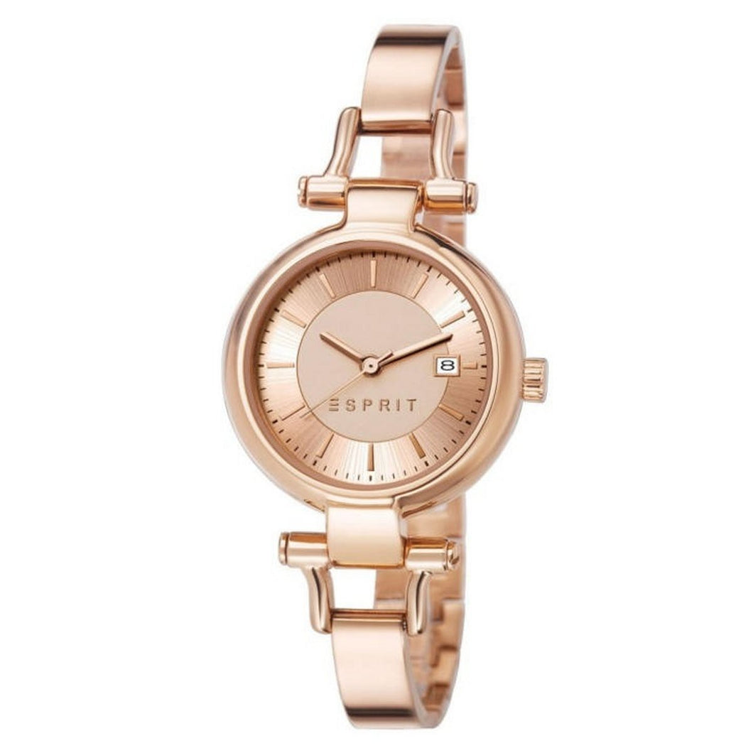 Esprit Damen Uhr Armbanduhr Zeo Edelstahl Rosé ES107632006-1