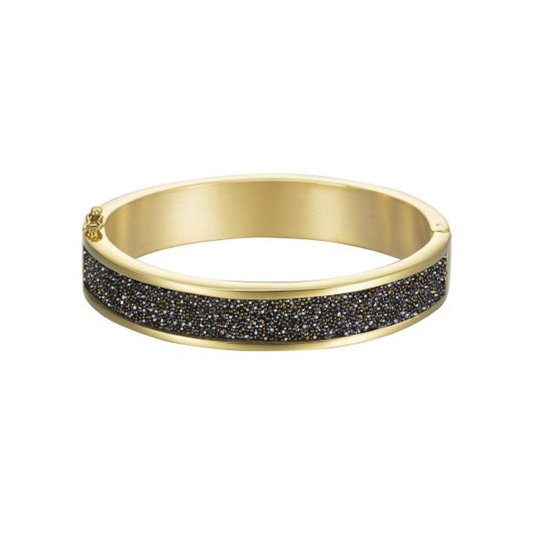 Esprit Damen Armband Armreif Edelstahl gold GLAM BLACK ESBA11259B600-1