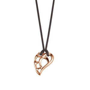 Esprit Damen Kette Collier Edelstahl Rosé Smooth Chic ESNL12387B800