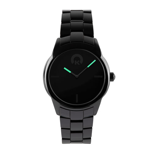 KRAFTWORXS Herren Uhr Armbanduhr Full Moon Keramik FMG 1BM