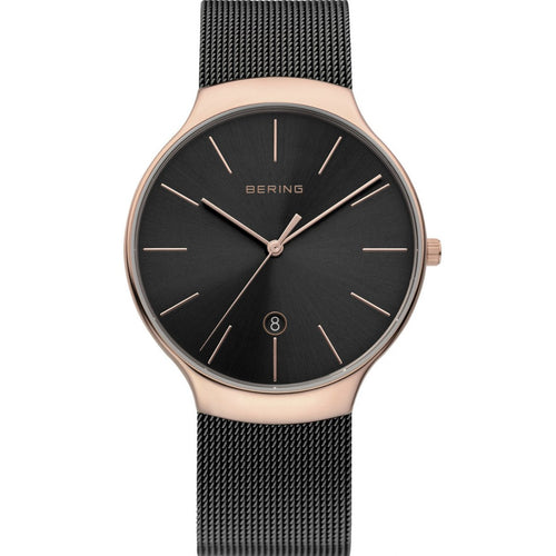 Bering Damen Uhr Armbanduhr Slim Classic - 13338-262-1 Meshband