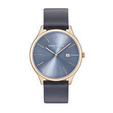 Laden Sie das Bild in den Galerie-Viewer, Kenneth Cole New York Herren Uhr Armbanduhr Leder KC15096002