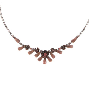Konplott Kette collier In Honor of the Rose Rosé red