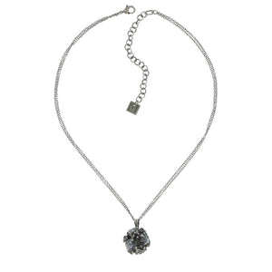 Konplott Halskette Collier Morgenstern grau