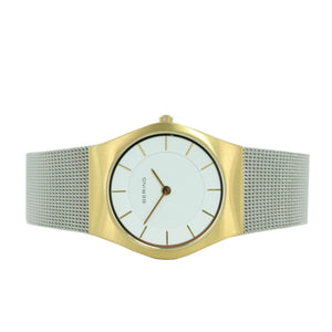 Bering Damen Uhr Armbanduhr Slim Classic - 11930-010 Meshband