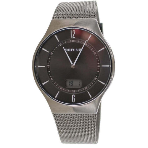 Bering Herren Uhr Armbanduhr 51640-077-z Funkuhr Edelstahl