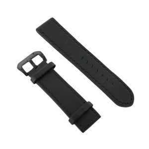 Ingersoll Ersatzband für Uhren Leder schwarz Dornschließe Bison N59 24 mm