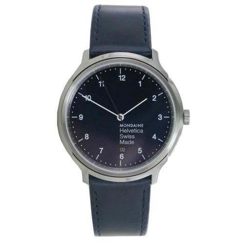 Mondaine Damen Uhr Helvetica No1 Armbanduhr MH1.R2240.LD Leder
