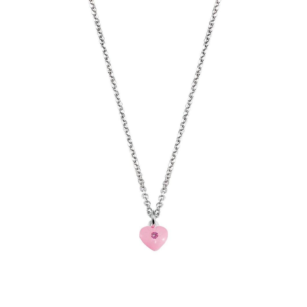 Scout Kinder Halskette Kette Silber Herz rosa Girls 261103200