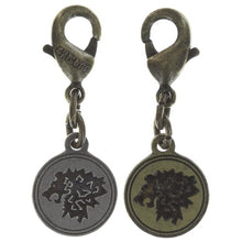 Laden Sie das Bild in den Galerie-Viewer, Konplott Anhänger Charm Zodiac Leo/Loewe XS brass/silver
