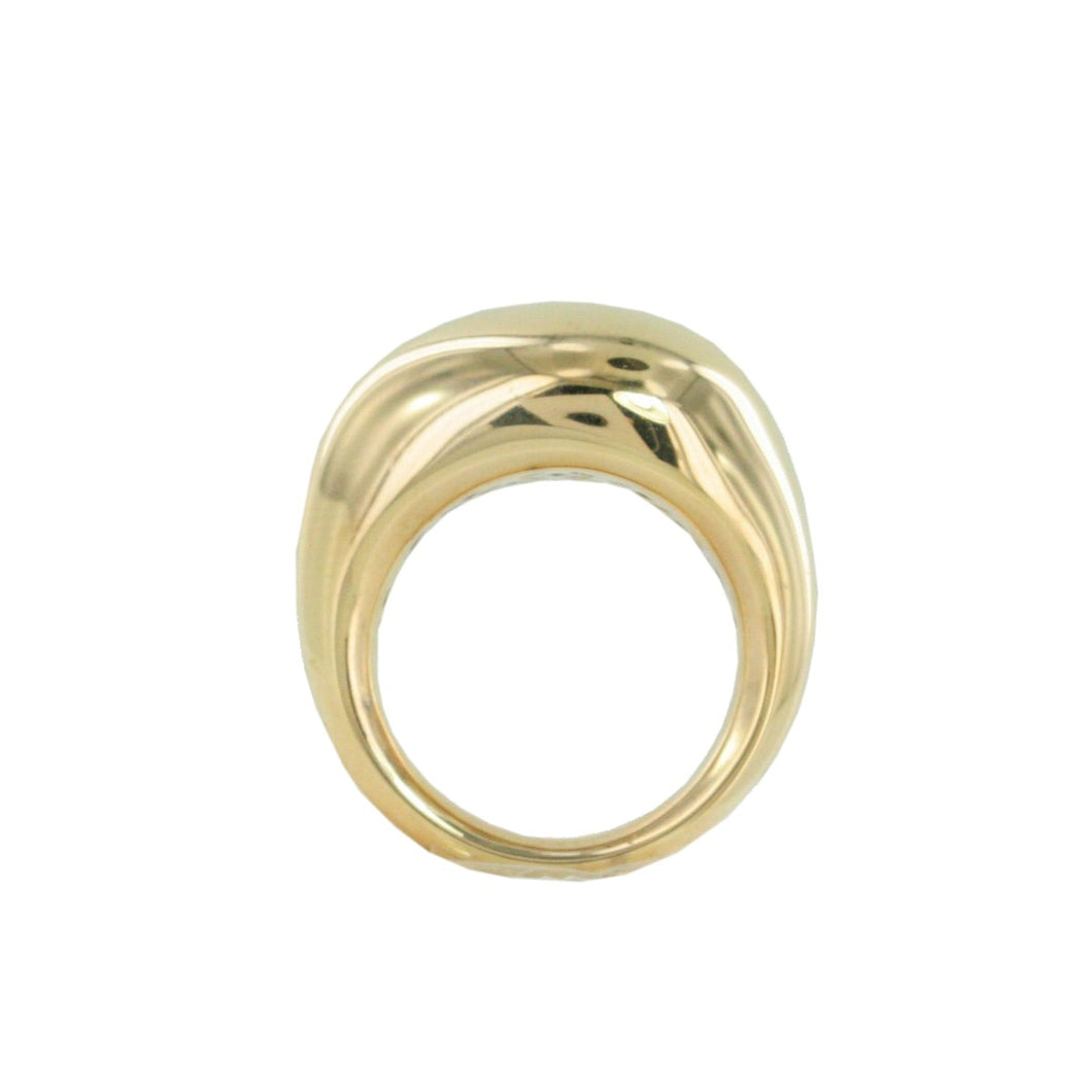 Esprit Collection Damen Ring Silber Gold Zirkonia Nyxia Gr.18 ELRG92033C180-1g