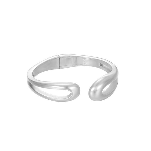 Joop Damen Armreif Edelstahl Silber SILHOUETTE JPBA10087A600