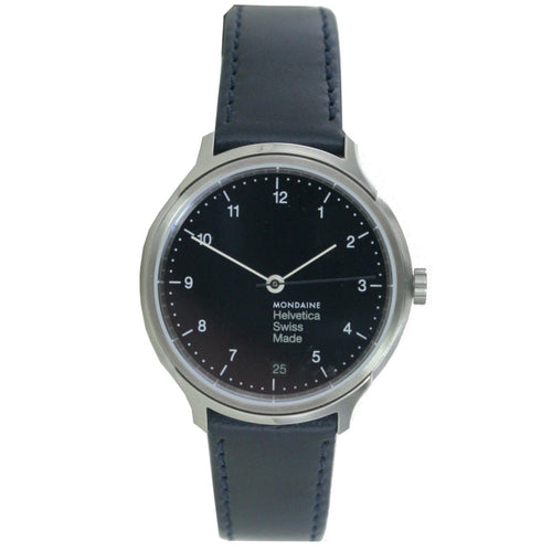 Mondaine Damen Uhr Helvetica No1 Armbanduhr MH1.R1240.LD  Leder