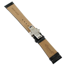 Laden Sie das Bild in den Galerie-Viewer, Ingersoll Ersatzband für Uhren Leder schwarz g. Kroko Faltschl. Si 24 mm XL