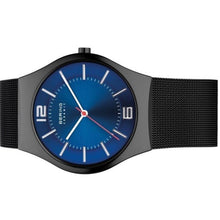 Laden Sie das Bild in den Galerie-Viewer, Bering Herren Uhr Armbanduhr Slim Ceramic - 32039-447-1 Meshband