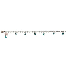 Laden Sie das Bild in den Galerie-Viewer, Konplott Armband Armkette Tutui Collection grün blau zircon silber