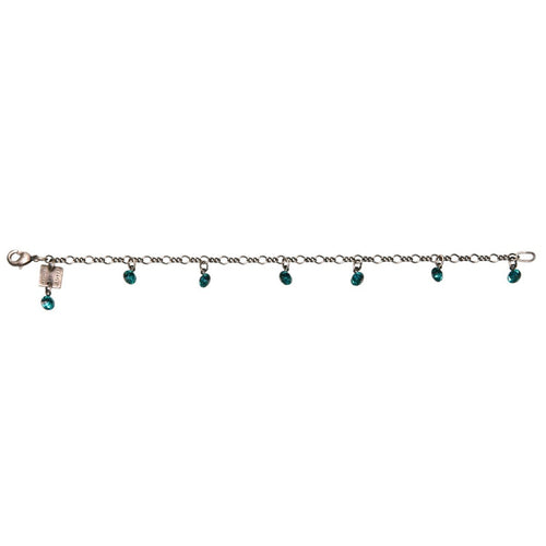 Konplott Armband Armkette Tutui Collection grün blau zircon silber