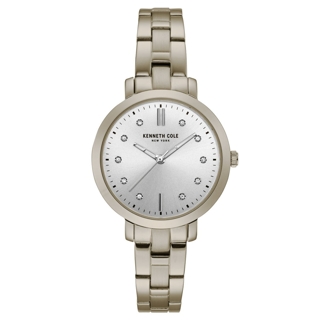 Kenneth Cole New York Damen-Armbanduhr Analog Quarz Edelstahl KC15173006