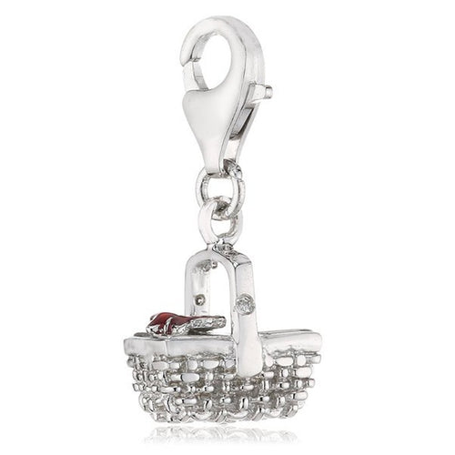 s.Oliver Jewel Damen Anhänger Silber Picknickkorb SOCHA/212 - 441452