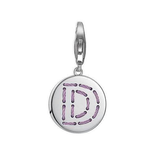 Esprit Anhänger Charms Silber Letter Fabric D ESCH91126A000