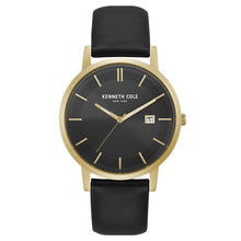 Laden Sie das Bild in den Galerie-Viewer, Kenneth Cole New York Herren-Armbanduhr Analog Quarz Leder KC15202002