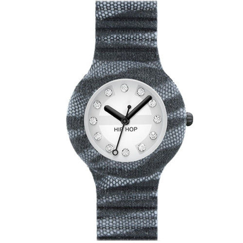 Hip Hop Uhr Silikonuhr Animalier small HWU0358 zebra