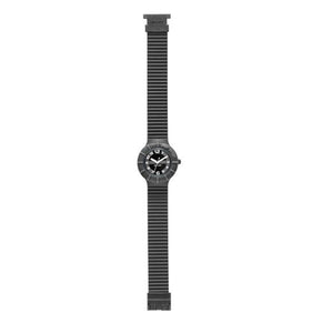Hip Hop Uhr Armbanduhr Silikonuhr Numbers schwarz HWU0128