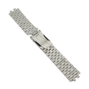 Ingersoll Ersatzband für Uhren Edelstahl Faltschl. Silber 24 mm matt poliert