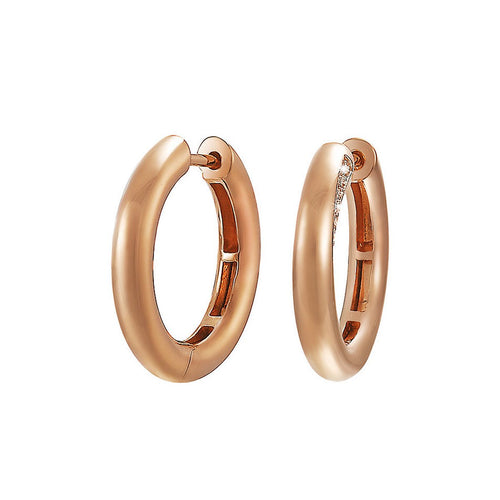 Esprit Collection Damen Ohrringe Creole Silber Rosé PERIBESS ELCO90612B000