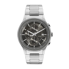 Laden Sie das Bild in den Galerie-Viewer, Kenneth Cole New York Herren Uhr Armbanduhr Chrono Edelstahl KC15101001