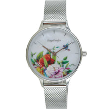 Laden Sie das Bild in den Galerie-Viewer, Engelsrufer Damen Uhr Armbanduhr Edelstahl ERWA-FLOWER1-MS-MS Meshband