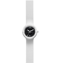 Laden Sie das Bild in den Galerie-Viewer, Hip Hop Uhr Armbanduhr Silikonuhr Large vanille / sw HWU0113