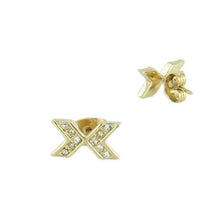 Laden Sie das Bild in den Galerie-Viewer, Skagen Damen Ohrringe Ohrstecker Shiny Light X gold JEG0015